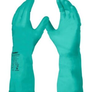 Luva Proteção Química Nitrílica Verde 330mm Nitrasolv DA36201