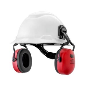 Capacete 3M Acoplado Com Abafador Tipo Concha Muffler